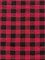 Red and Black Buffalo Plaid Yarn Dyed Flannel Fabric By the Yard
